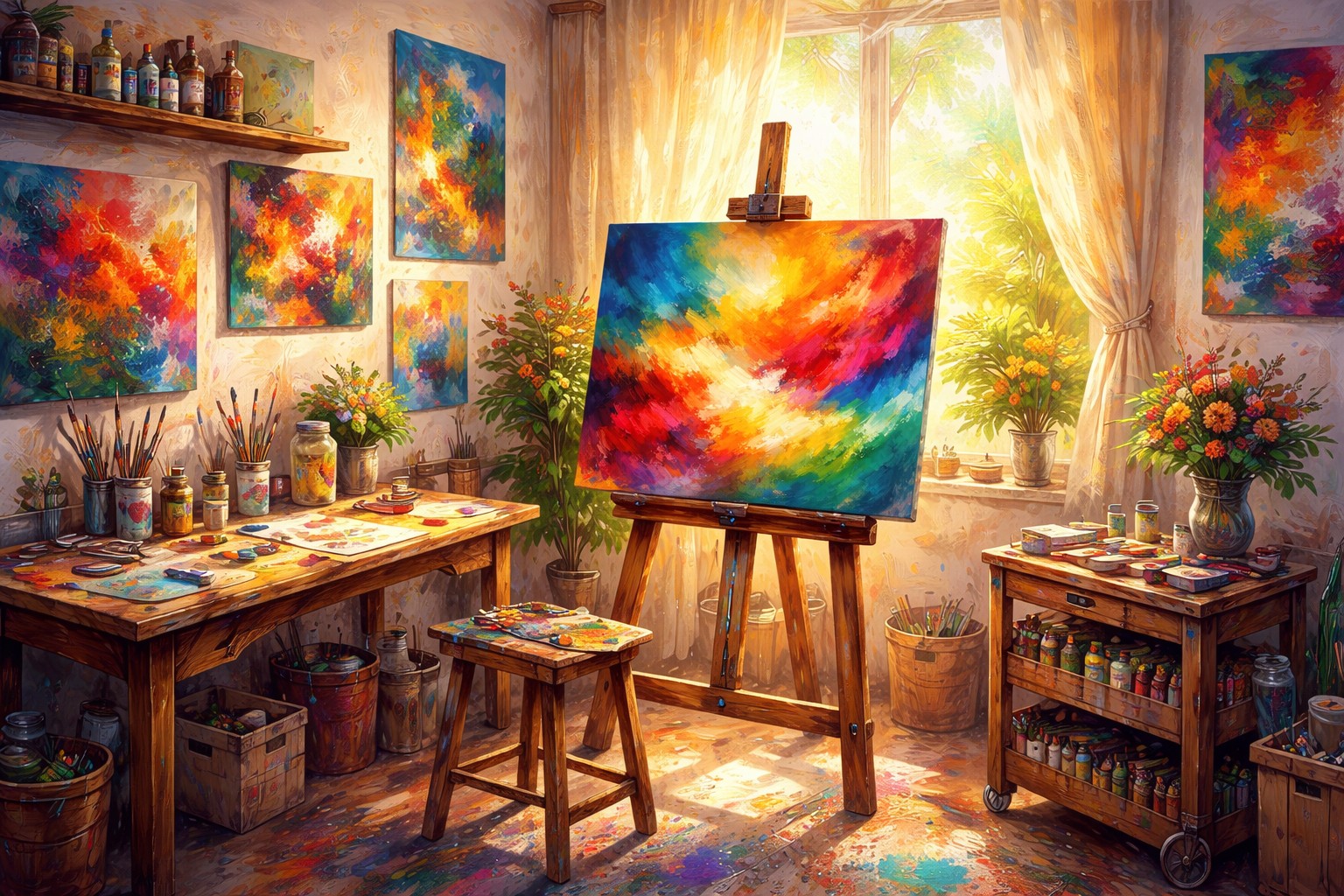 Akram Monfared Arya Painter